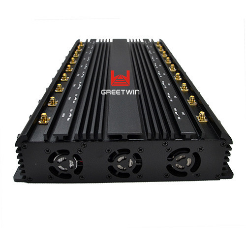 18 هوائيات 2G 3G 4G WiFi 2.4G Full Bands 130MHz-6GHz Jammer (GW-JA18)