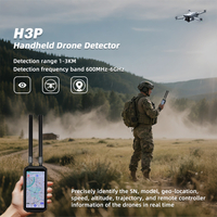 600 ميجا هرتز-6 جيجا هرتز 1-3km كاشف الطائرات بدون طيار وموقع كاشف Siganl FPV