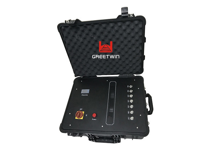 250W عالية الطاقة إشارة جهاز تشويش 150 متر المدى OEM مع الهوائيات الاتجاهية أومني