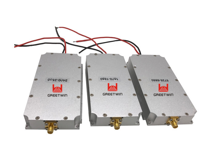 جهاز تشويش UAV 10W WIFI 5.8G لحظر جهاز تشويش الطائرات بدون طيار WIFI 5.8G