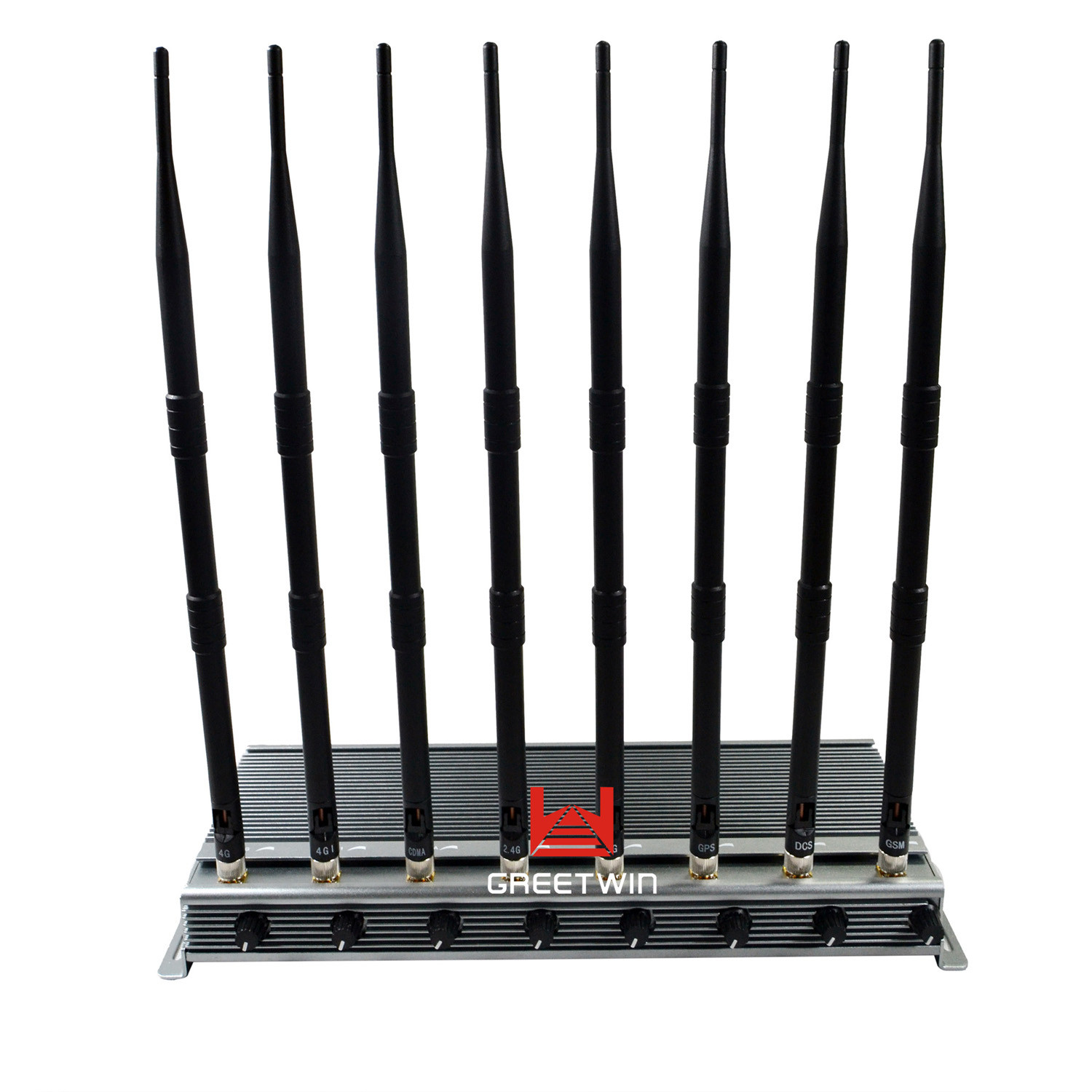 46W Mobile Signal Amplifier ، داخلي إشارة الهاتف الخليوي الداعم التشويش حتى 60m