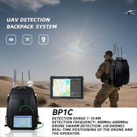 1-10km لمسافات طويلة الكشف عن الطائرات بدون طيار FPV DJI 400-6000MHz كاشف الطائرات بدون طيار