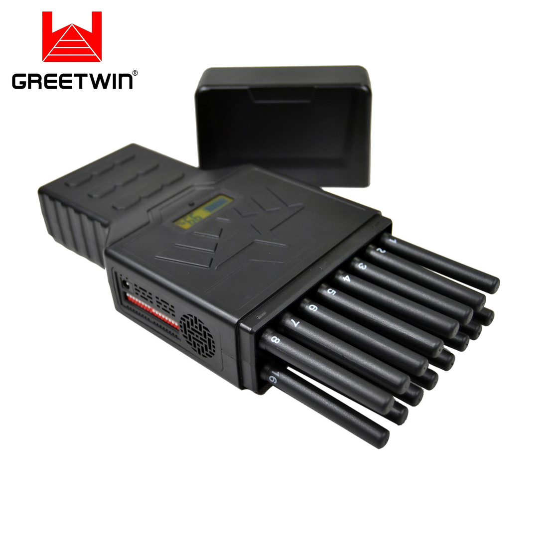 16 هوائيات مانع تشويش محمول 2g 3G 4G 5g WiFi GPS إشارة جهاز تشويش