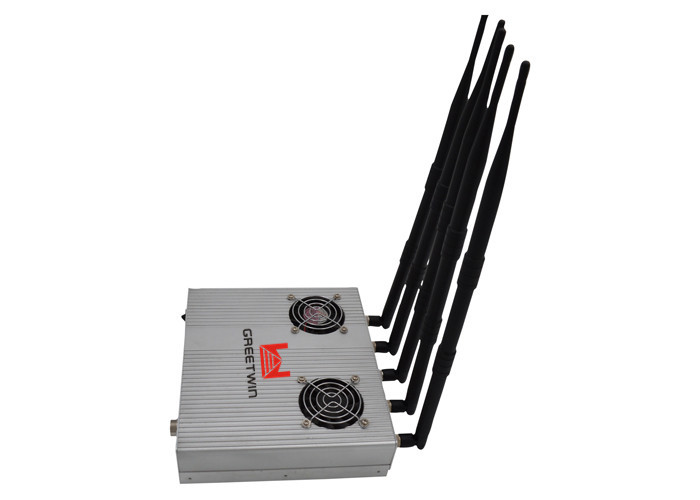 قابل للتعديل 4G LTE2600 3G2100 إشارة الهاتف المحمول جهاز تشويش WIFI جهاز تشويش للمدرسة