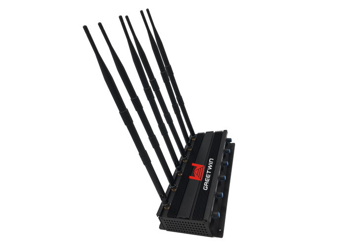 جهاز تحكم عن بعد 6 نطاقات 4g جهاز تشويش للهاتف المحمول / 2G 3G LTE uhf vhf جهاز تشويش