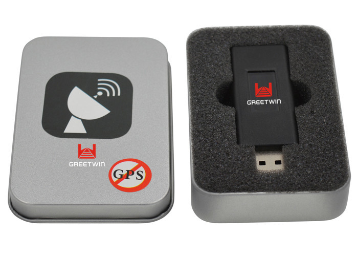 جهاز تشويش إشارة GPS أسود USB للقرص الأسود 1575.4Â ± 2 ميجا هرتز