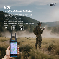 محمولة 100 ميجا هرتز ～ 6 جيجا هرتز 1-3km FPV DJI الكشف عن إشارة واكتشاف الإشارة وتحديد المواقع
